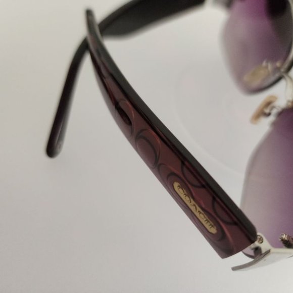 COACH ANASTASIA SUNGLASSES WITH CASE AND CLEANING RAG - Picture 3 of 9